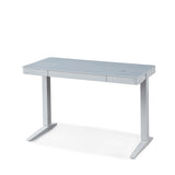 Lana Grey Wireless Smart Office Desk from Roseland Furniture