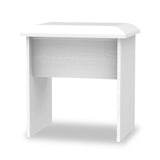 Killgarth 3 Drawer White Dressing Table Set by Roseland Furniture