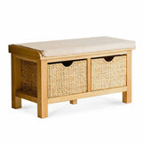 London Oak Hall Bench by Roseland Furniture