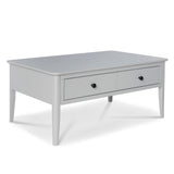 Elgin Grey Coffee Table with Drawer from Roseland Furniture