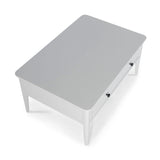 Elgin Grey Coffee Table with Drawer - Top view