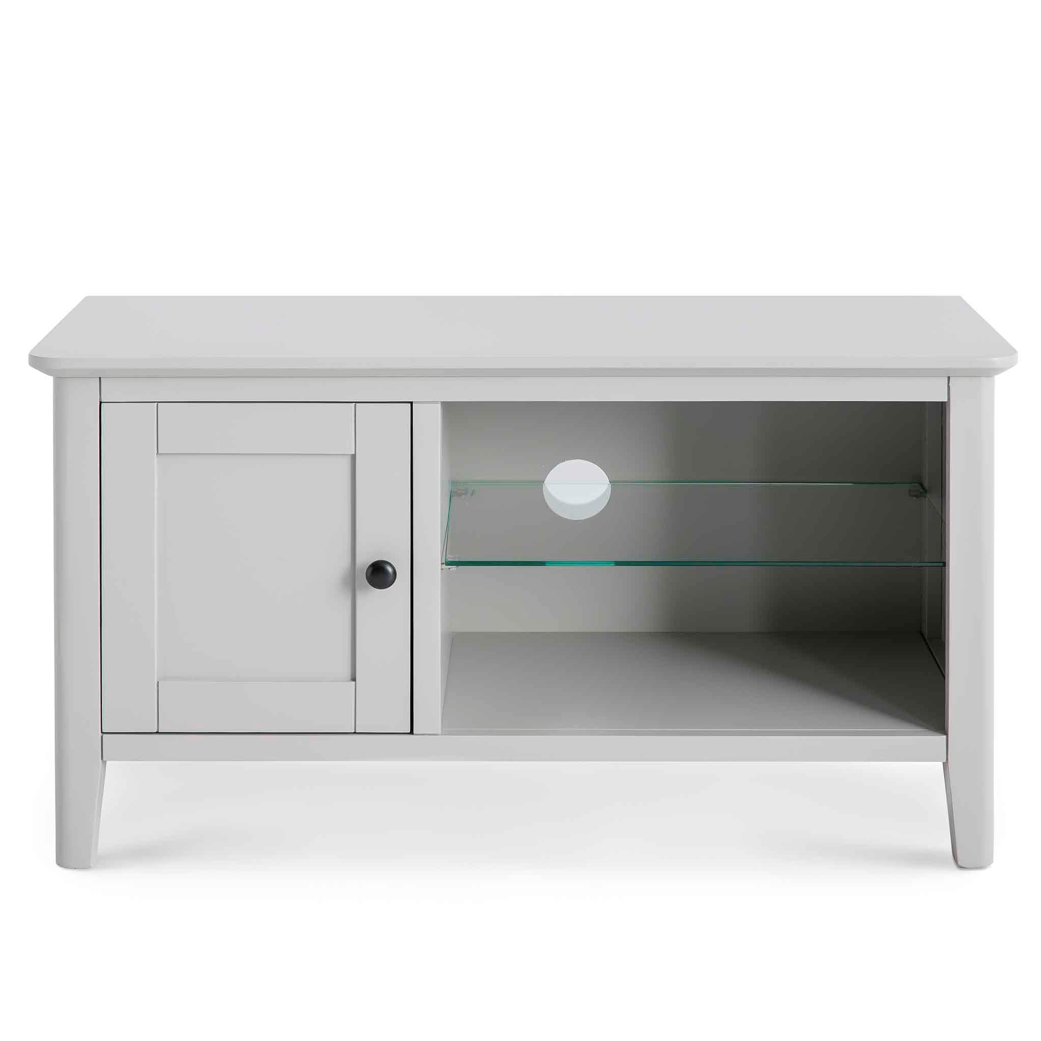 Light grey deals tv stand