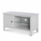 Elgin Grey 90cm Small TV Unit - Side view