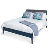 Stirling Blue 4ft6 Double Bed Frame