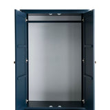 Stirling Blue Double Wardrobe - Inside wardrobe 