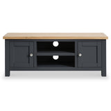 Farrow Charcoal Large 120cm TV Unit Cabinet