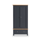 Farrow Charcoal 2 Door Double Wardrobe