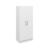 Meribel White 2 Door Wardrobe from Roseland Furniture