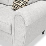 Jessie Ivory Boucle 2 Seater Sofa