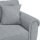 Harry Light Blue 2 Seater Sofa