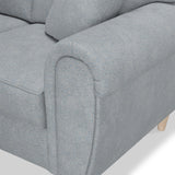 Harry Light Blue 2 Seater Sofa