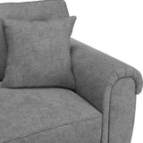 Harry Dark Grey 2 Seater Sofa