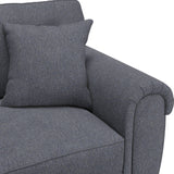 Harry Navy 2 Seater Sofa