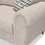 Jessie Mink 3 Seater Sofa 