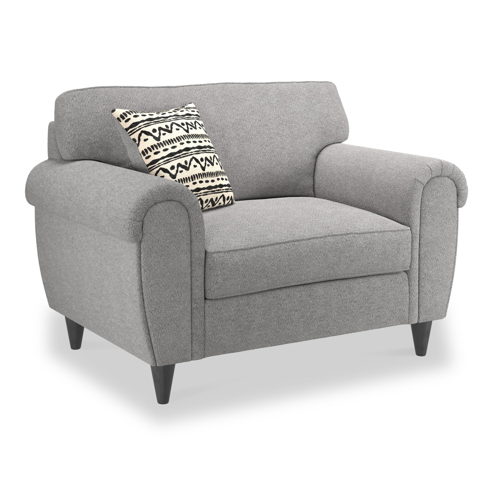 Grey snug deals chair