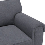 Harry Navy Snuggle Armchair