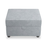 Harry Light Blue Small Storage Footstool