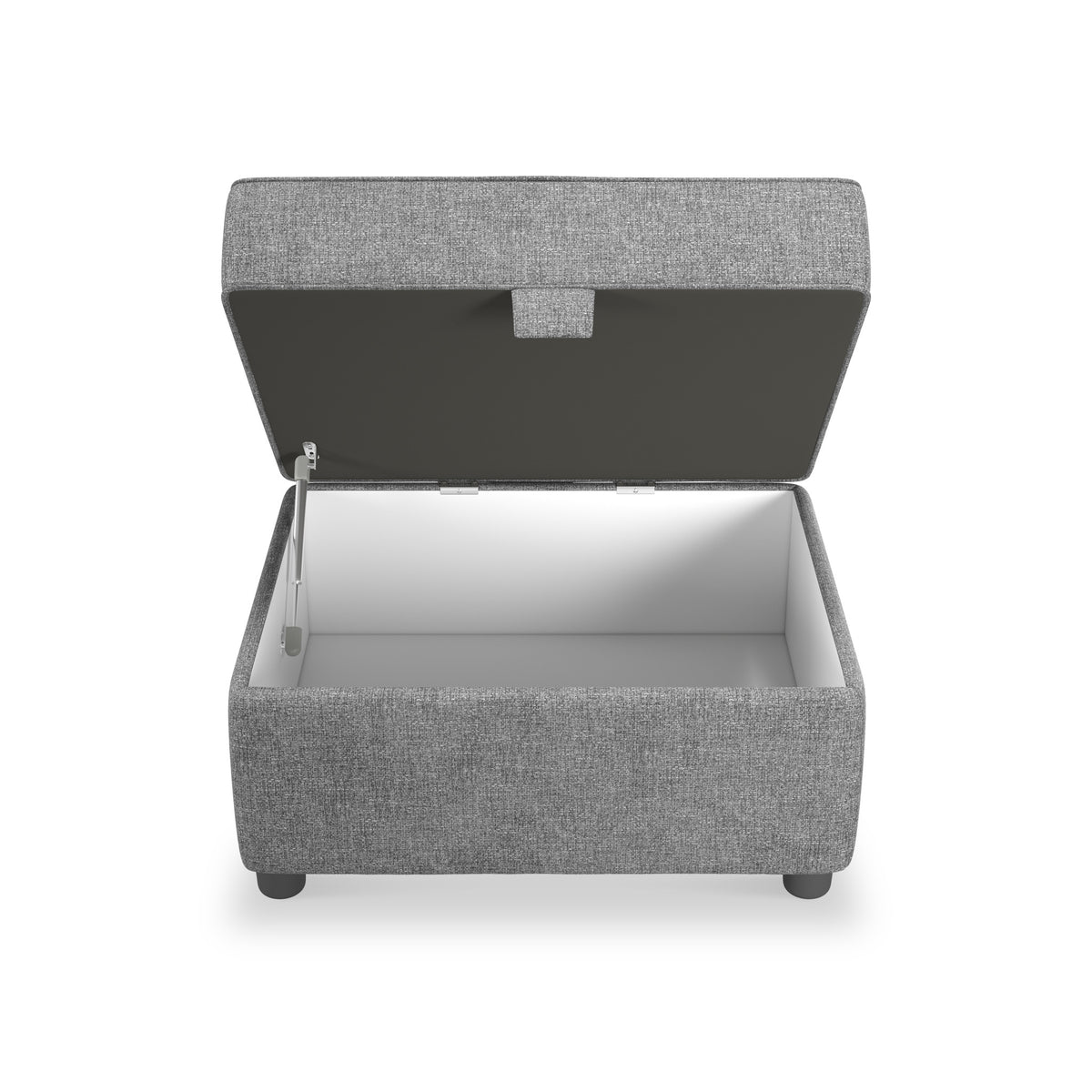 Harry Dark Grey Small Storage Footrest