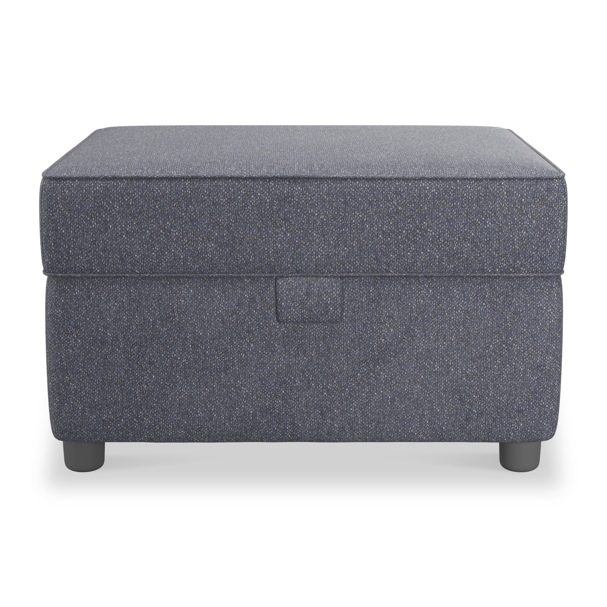 Navy stool with deals storage