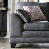 Jules Charcoal 3 Seater Sofa