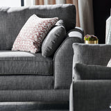 Jules Charcoal 3 Seater Sofa