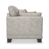 Jules Mist Grey 3 Seater Sofa