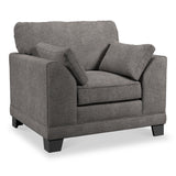 Jules Charcoal Armchair