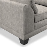 Jules Mist Grey Armchair