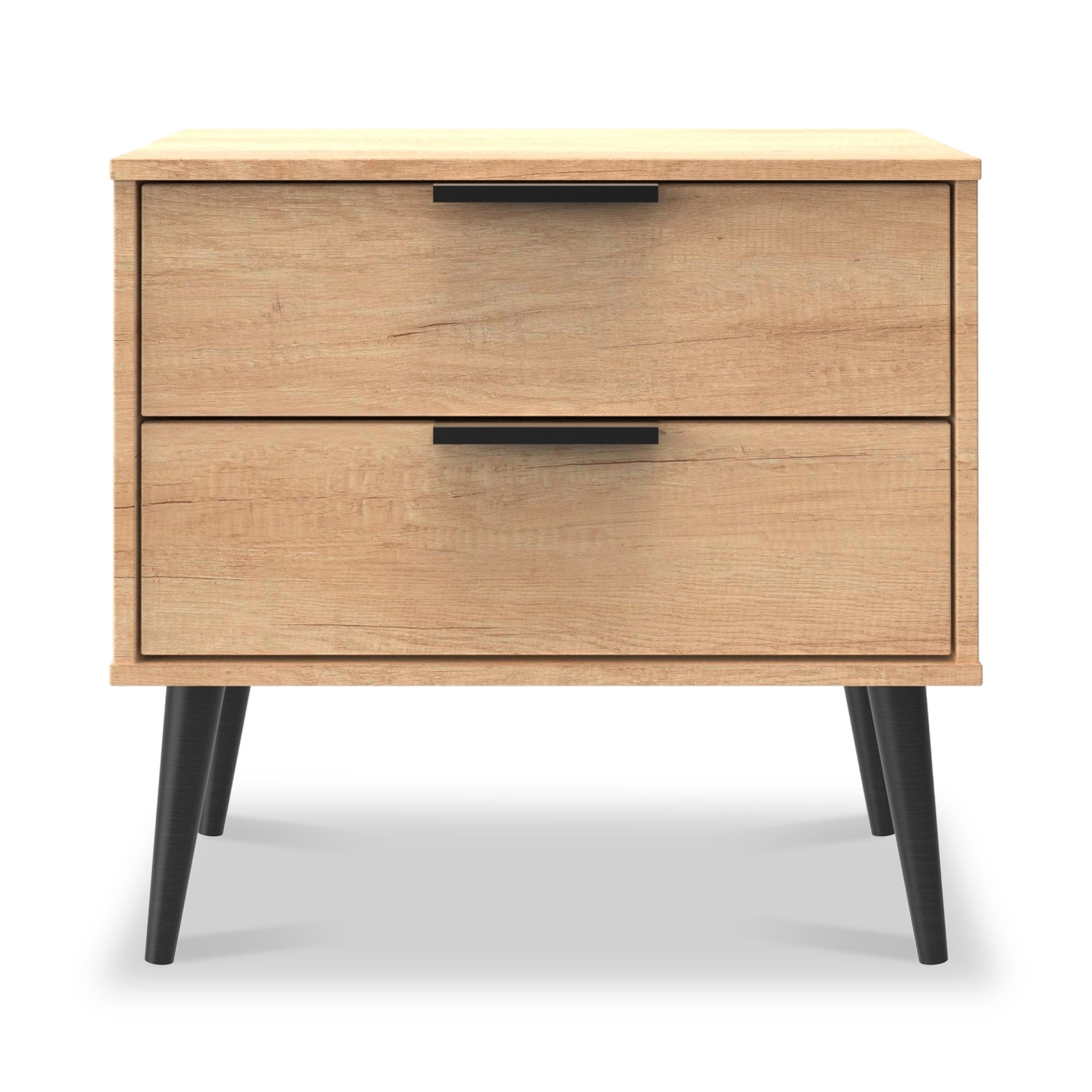 Light oak deals wood nightstand