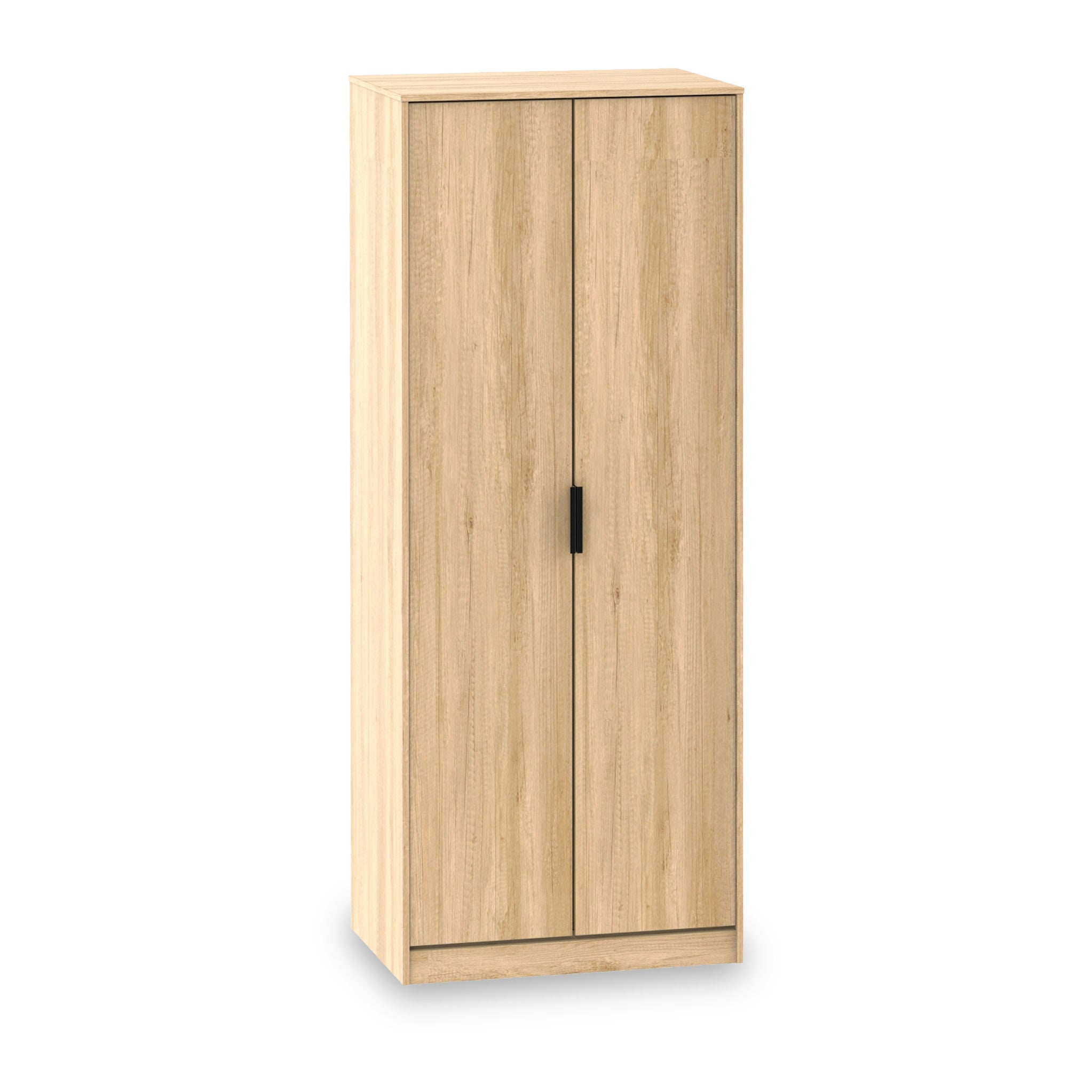 Light wood store wardrobe