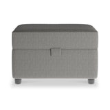 Jude Coal Small Storage Pouffe