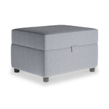 Jude Thunderstorm Small Storage Footstool from Roseland Furniture