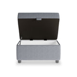 Jude Thunderstorm Small Storage Footstool