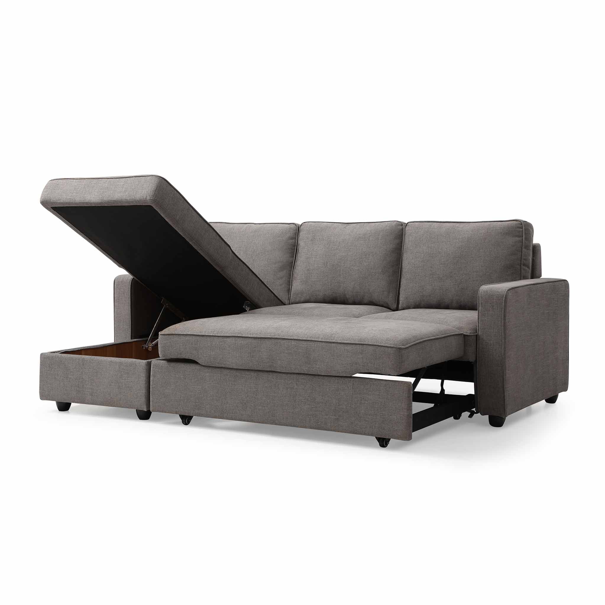 Hazley sleeper deals corner sofa bed