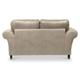 Edward Marble Faux Leather 2 Seater Sofa