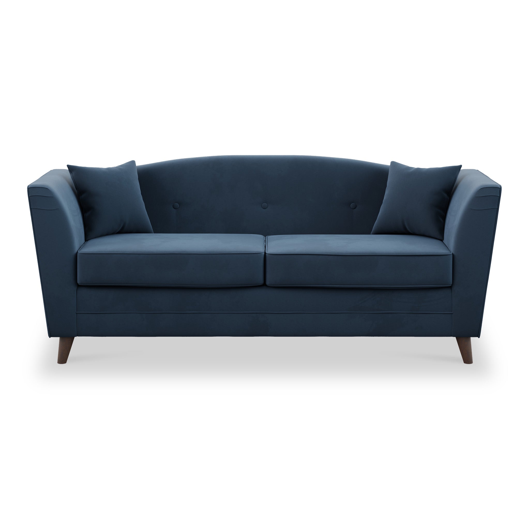 Teal velvet 3 2024 seater sofa