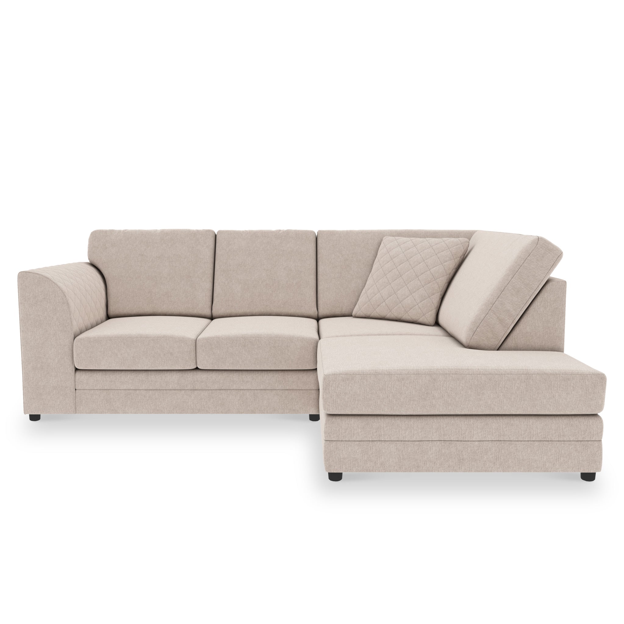 Soft l deals shaped couch