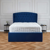 Salisbury Blue Ottoman Storage Bed Frame