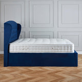 Salisbury Blue Ottoman Storage Bed Frame