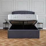 Salisbury Grey Ottoman Storage Bed Frame