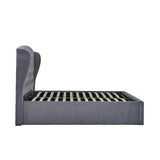 Salisbury Grey Ottoman Storage Bed Frame