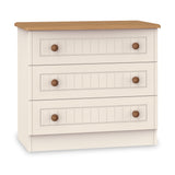 Brixham Cream 3 Drawer Chest from Roseland