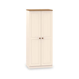 Brixham Cream 2 Door Wardrobe from Roseland