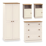 Brixham Cream 4 Piece Bedroom Set from Roseland