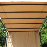 San Remo Brown Sliding Pergola Gazebo Shelter