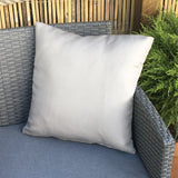 Outdoor Grey Plain Scatter Cushion