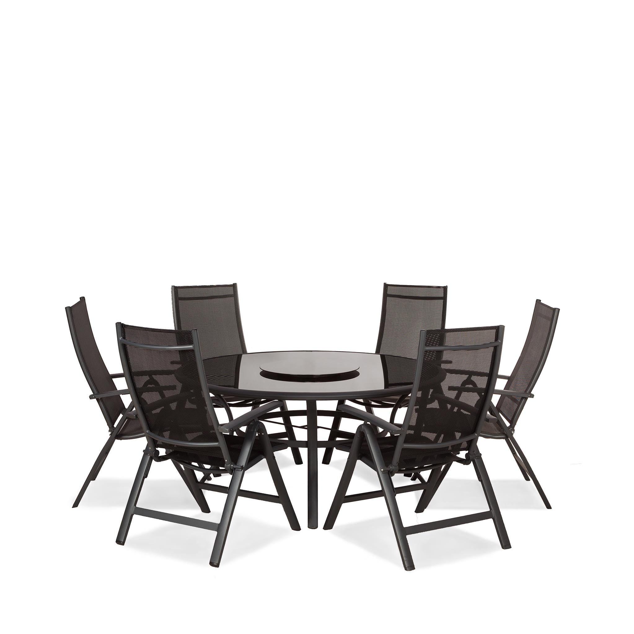 Circular patio store dining set