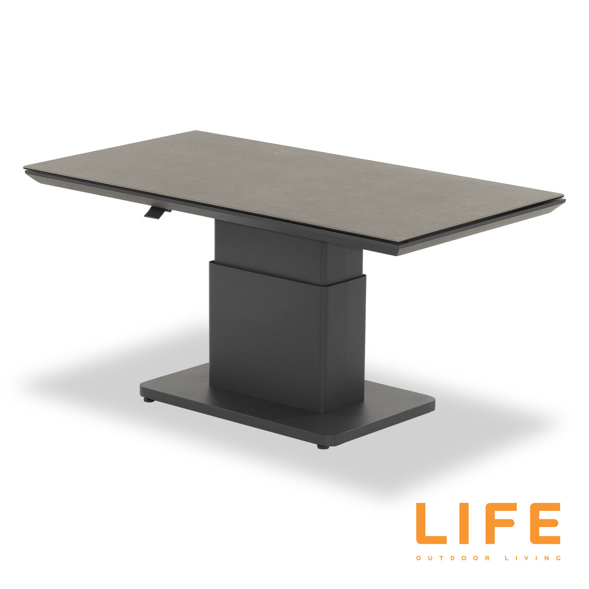 LIFE Timber Lounge Set with Ceramic Adjustable Table