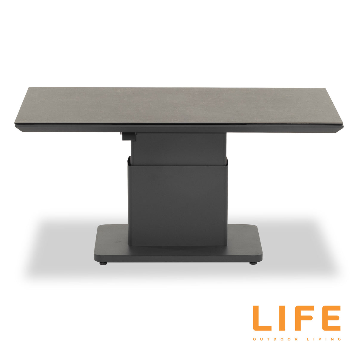 LIFE Timber Lounge Set with Ceramic Adjustable Table