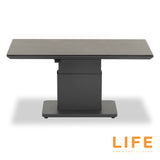 LIFE Timber Lounge Set with Ceramic Adjustable Table